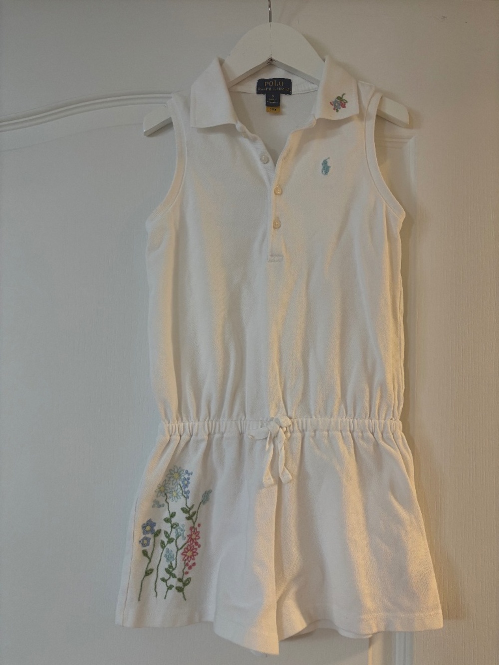 Ralph Lauren polo girl 6 golf onesie